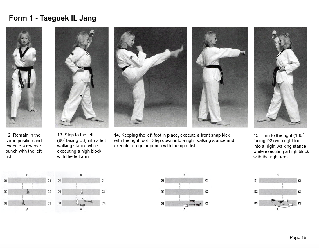 1 Taegeuk IL Jang – The Taekwondo Center